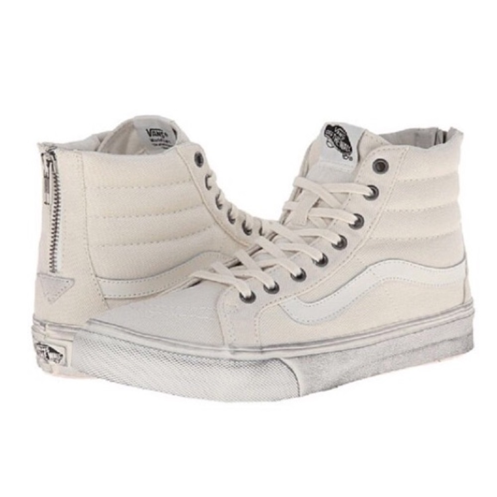 Vans Sk8 HiSlim Zip Overwashed Style